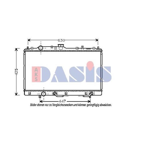 Radiatore acqua per - radiatore, mitsubishi